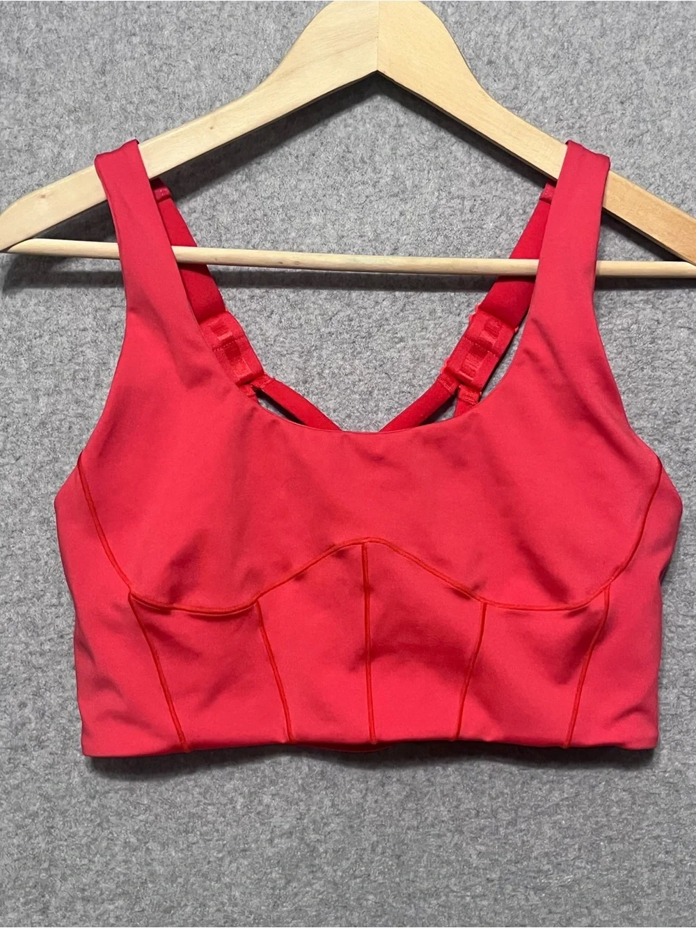 FP MOVEMENT NWOT Round Robbin Brami sports bra Cayenne